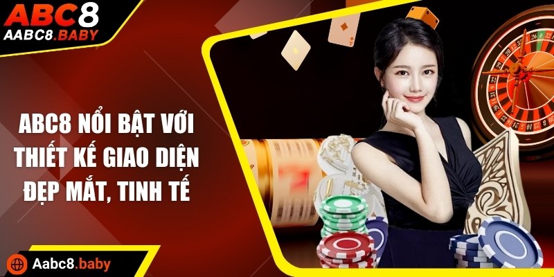 Trang web nổi bật với thiết kế giao diện đẹp mắt, tinh tế