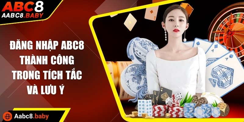 Đăng nhập ABC8 thành công trong tích tắc và lưu ý